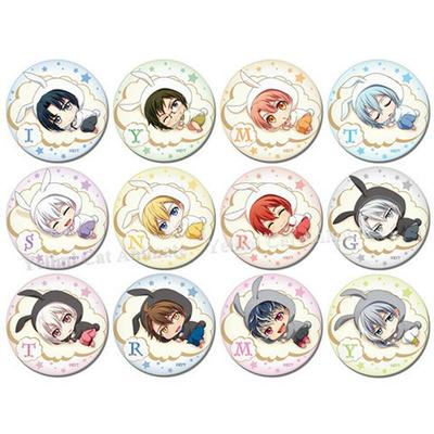 IDOLiSH7吧唧 四叶环十龙之介百千徽章动漫周边胸章兔耳Q版/G