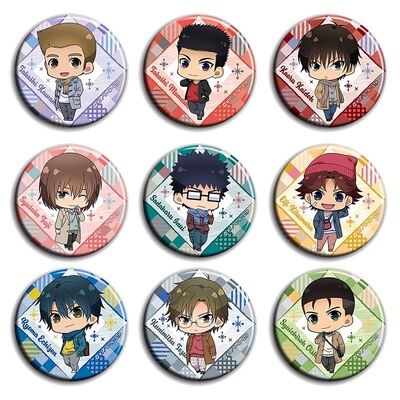 新网球王子 动漫徽章58mm胸章别针二次元周边吧唧海报挂件D款