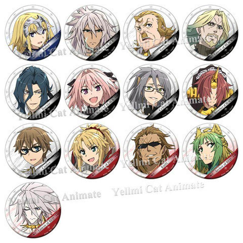 Fate/Apocrypha徽章FATE系列吧唧动漫胸章周边贞德/G