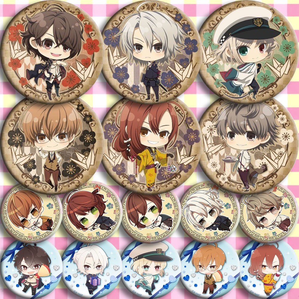 冷然之天秤 动漫徽章58mm 二次元周边礼物定制 海报亚克抱画吧唧