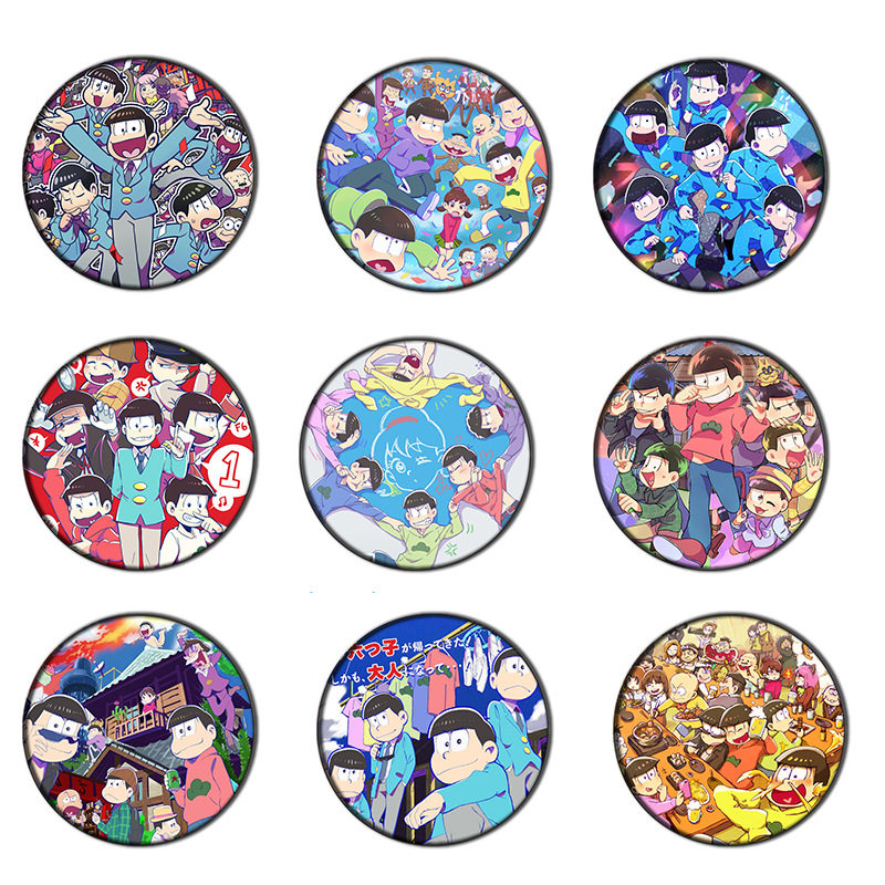 阿松先生 动漫徽章58mm胸章 二次元周边吧唧海报挂件画,饰品/流行首饰/时尚饰品新,胸针,淘宝优惠券,粉丝福利购,淘宝优惠卷