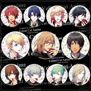 歌之王子殿下徽章动漫周边胸章挂件吧唧随身镜甜品系列/全11款/G