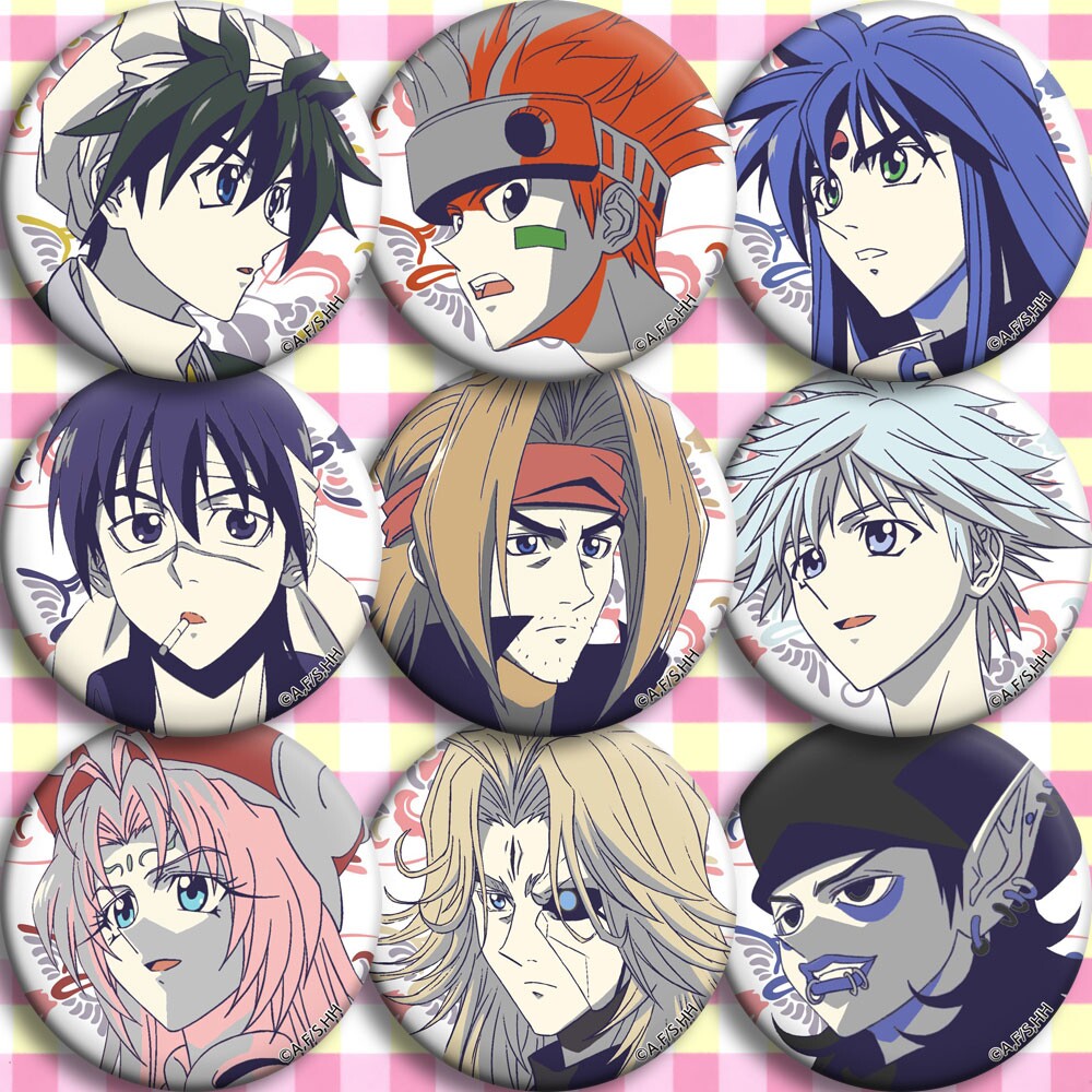 霸穹封神演义 动漫徽章58mm 二次元周边礼物定制海报 吧唧