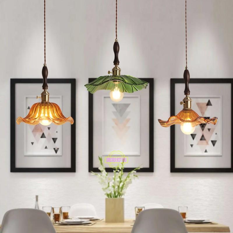 玻璃阳台餐厅玄关吊灯怀旧