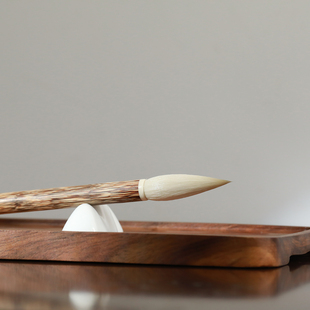 锦瑟文房纯羊毫篆书隶书专用毛笔烟雨专业级高档大白云书法国画