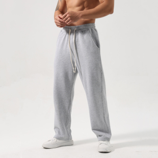 兄弟训练肌肉健身卫裤 垂感休闲百搭春季 子 男直筒大码 宽松运动长裤