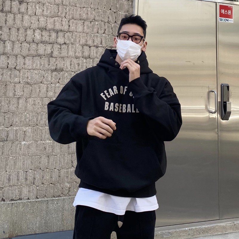 FOG美式潮牌运动卫衣男冬季