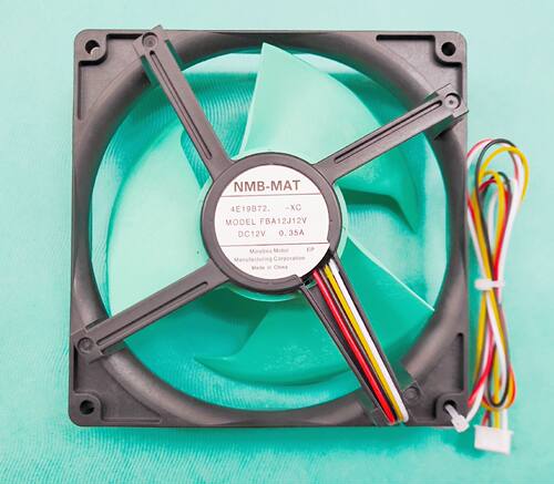 冰箱散热风机NMB-MAT MODEL FBA12J12V DC12V 0.35A 静音防水风扇