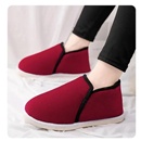 新款 男女情侣款 大棉鞋 防滑耐磨手工棉鞋 ③号 何航加绒加厚保暖