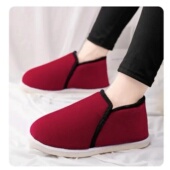 男女情侣款 何航加绒加厚保暖 ③号 防滑耐磨手工棉鞋 新款 大棉鞋