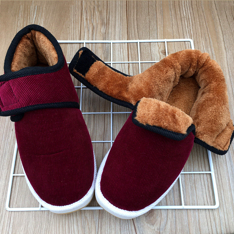 中老年妈妈保暖棉鞋女冬季手工布鞋加厚毛绒时尚防滑耐磨软底,女鞋,棉鞋,淘宝优惠券,粉丝福利购,淘宝优惠卷