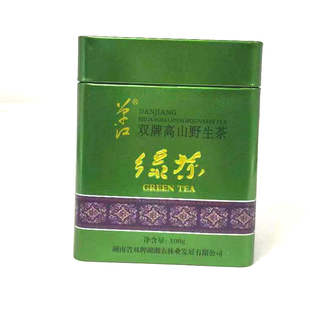 单江 高山野生茶100克/罐 绿茶 湖南永州 双牌特产 茶叶 包邮24省