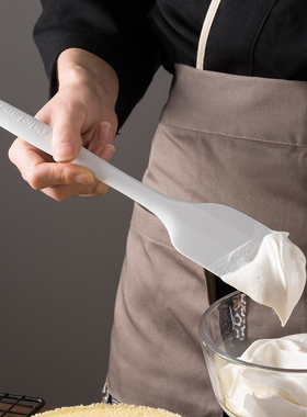 日本进口CakeLand烘焙工具刮刀一体式食品级耐热硅胶铲搅拌奶油刀