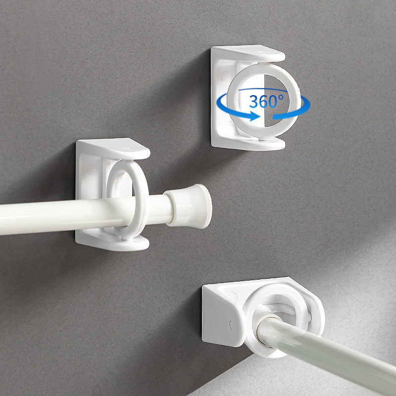 免打孔横杆架托圆环挂钩