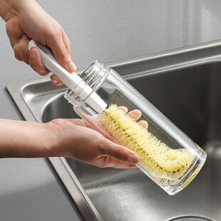 长柄杯刷保温杯奶瓶刷茶壶破壁机缝隙清洗死角清洁刷凉水壶水杯刷