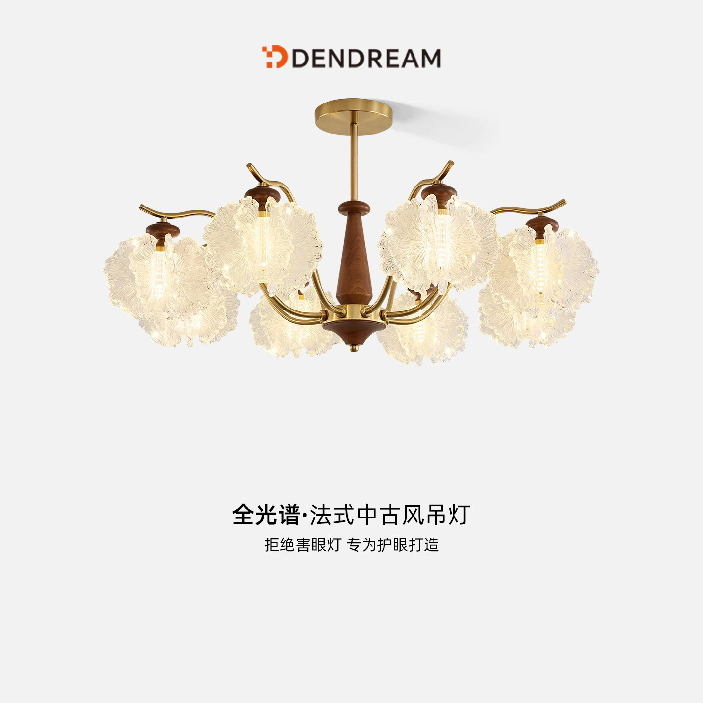 【政府补贴20%】中古风客厅吊灯图片