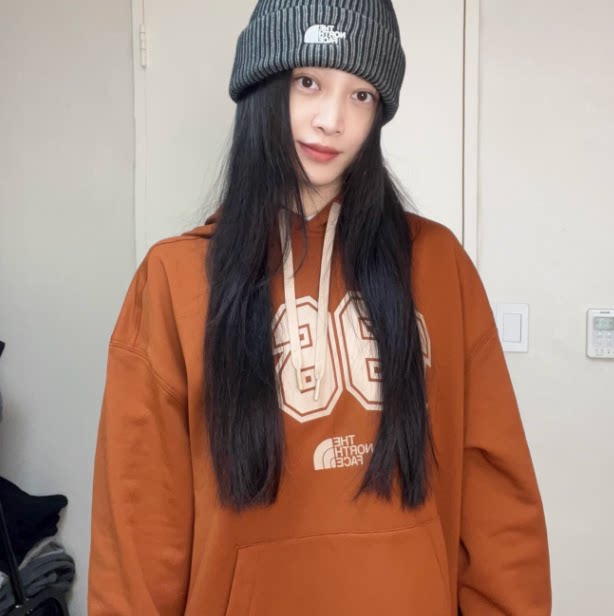 现货秒发 折扣!正品白标男女加薄绒套头连帽卫衣NI5PP70