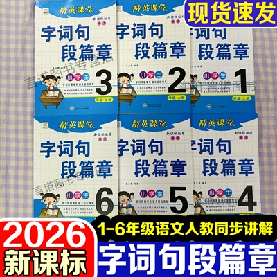 精英课堂字词句段篇章新课标