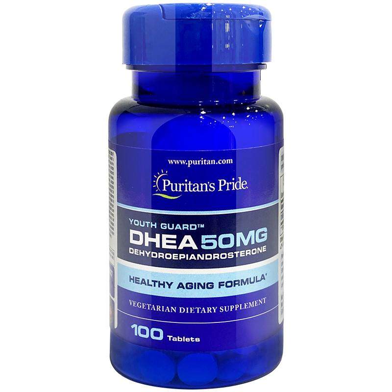 dhea 美国正品卵巢青春素脱氢表雄酮女性50mg100片