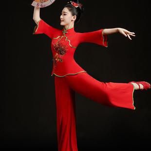 秧歌舞演出服装新款东北秧歌服女2025新款中老年腰鼓服灯笼舞蹈服