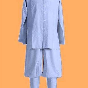 短大衣绑腿服装 采购产品夏季 男士 和尚服装 桌麻和尚打坐 薄和尚服装