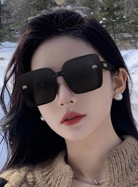 墨镜女款级感气质防晒ins潮2025新款防紫外线方圆脸显瘦太阳镜