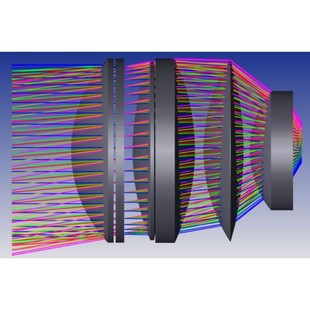红外导引头四象限探测器光学系统设计 红外 zemax镜头设计