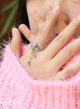 手工编织女水晶不掉色轻奢小众