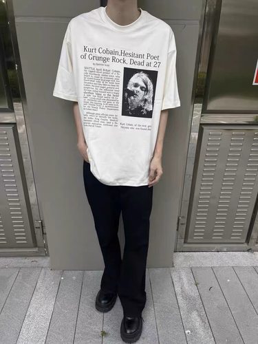 320g重磅柯本人像短袖