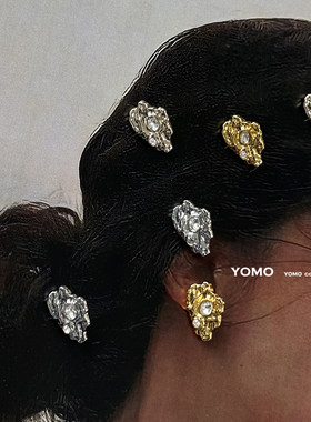 镶钻合金纽扣开衫毛衣西装扣子