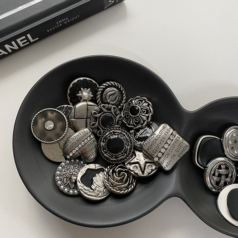 复古毛衣中古风钮扣金属纽扣古银色双面尼皮草大衣扣子外套装饰扣,居家布艺,纽扣,淘宝优惠券,粉丝福利购,淘宝优惠卷