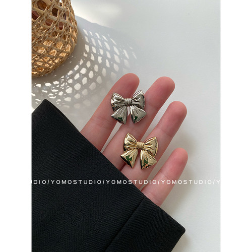蝴蝶结纽扣金属扣子女西装外套扣