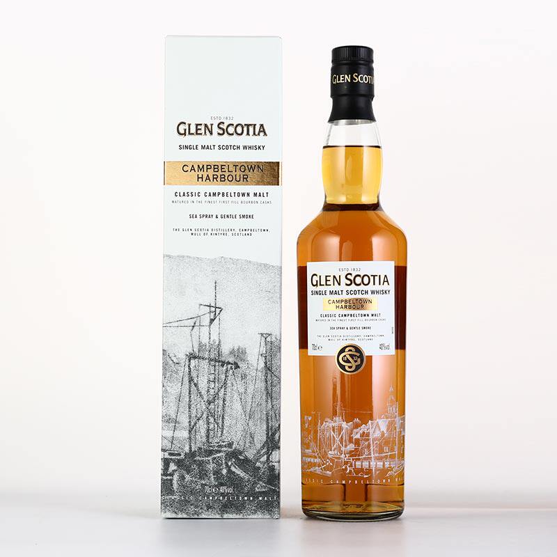 天祺 glen scotia 格兰帝坎贝尔镇港 700ml行货苏格兰威士忌