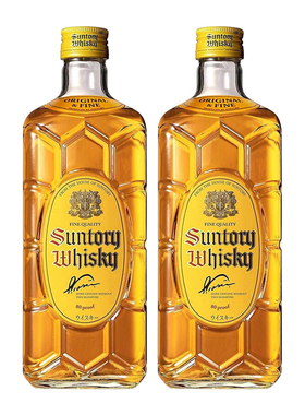 正品行货带码 三得利角瓶角牌嗨棒威士忌日威洋酒无盒700ml 2瓶