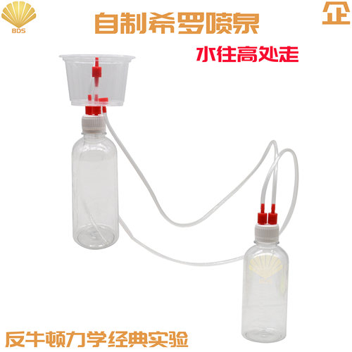 希罗喷泉儿童科技材料diy制作