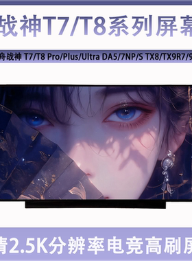 神舟战神T7/T8 Pro/Plus/Ultra DA5/7NP/S TX8/TX9R7/9笔记本屏幕