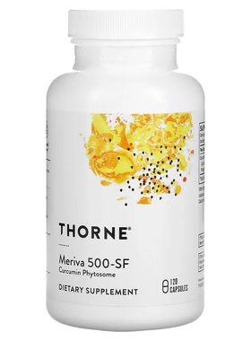 美国品牌Thorne Research 脂质姜黄素 500mg/120粒