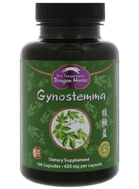 美国品牌Dragon Herbs 绞股蓝提取物 450mg/100粒