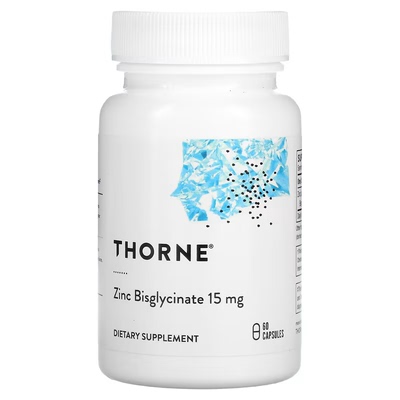 Thorne甘氨酸锌15毫克/60粒