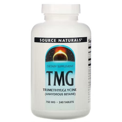 SourceNaturals甜菜碱TMG甘氨酸