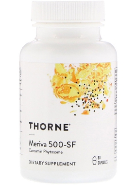 美国品牌Thorne Research 磷脂姜黄素 关节及肠道等保养 60粒