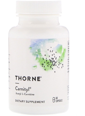 美国品牌Thorne Research 乙酰左旋肉碱  60粒