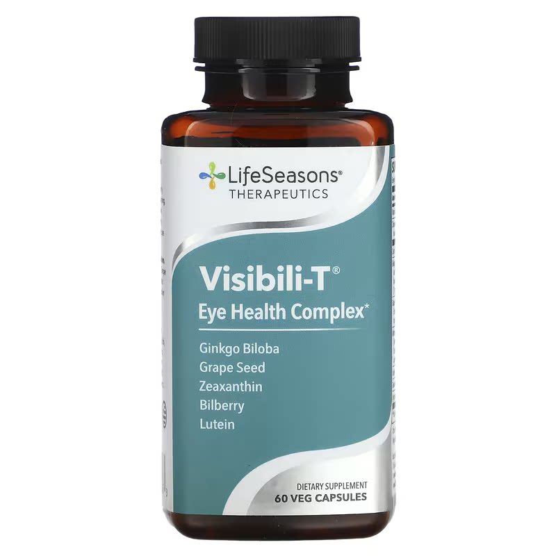 美国品牌LifeSeasons 眼睛保养配方/Visibili-T 60粒