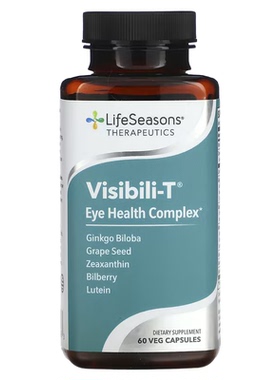 美国品牌LifeSeasons 眼睛保养配方/Visibili-T 60粒