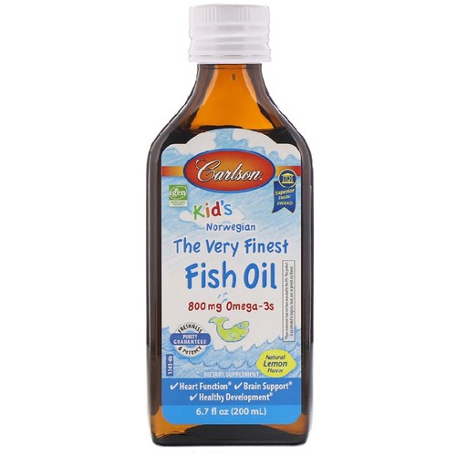美国品牌Carlson Labs 儿童优质挪威鱼油 200毫升