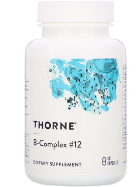 美国品牌Thorne Research 复合维生素B族补充剂 60粒