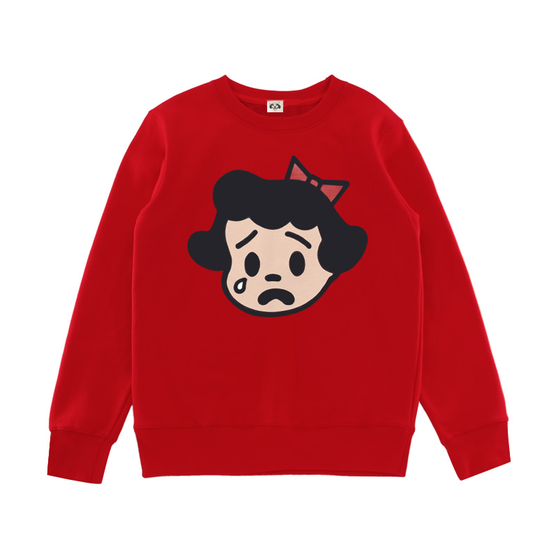 BGPUSK常规宽松棉印花卫衣