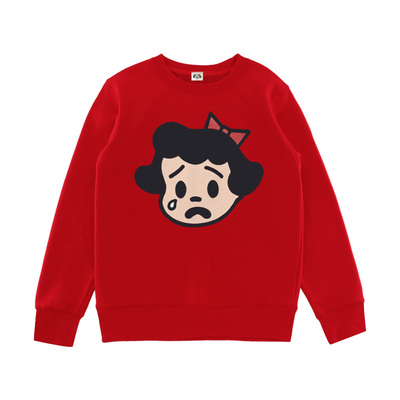 BGPUSK常规宽松棉印花卫衣