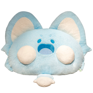 网红嘟嘟猫床头靠垫软包大靠背垫榻榻米卧室儿童床上宿舍看书靠枕