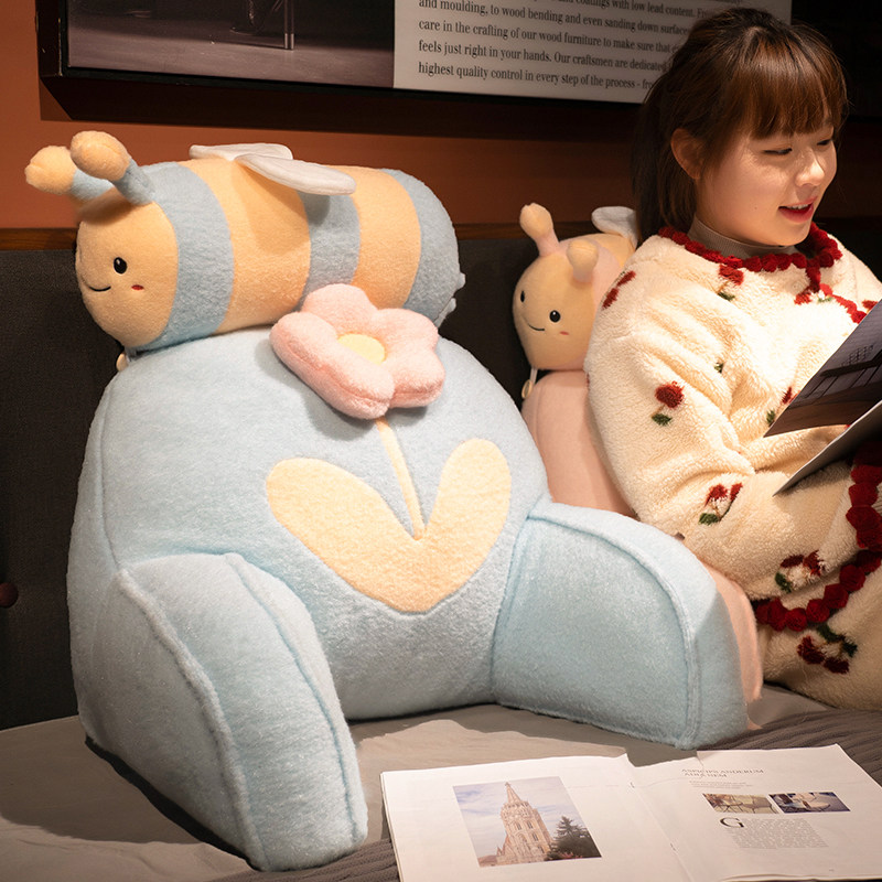 床头靠垫软包床上靠枕大靠背垫宿舍花朵抱枕看书沙发儿童护腰枕头,居家布艺,靠垫/抱枕,淘宝优惠券,粉丝福利购,淘宝优惠卷